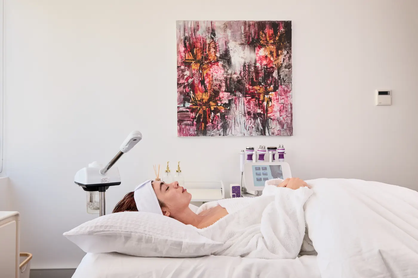 The private treatment room at La Bella, Potts Point